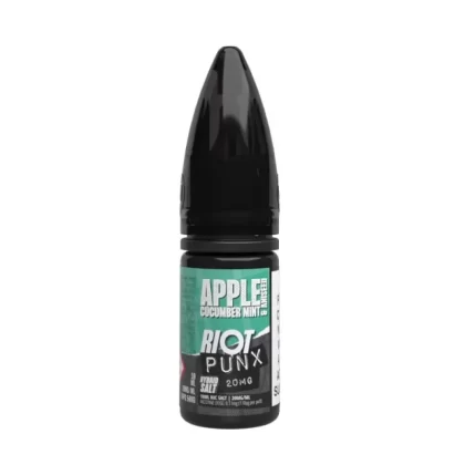 Apple, Cucumber, Mint & Aniseed Hybrid Salt Punx Series by Riot Squad (10ml) - 5mg