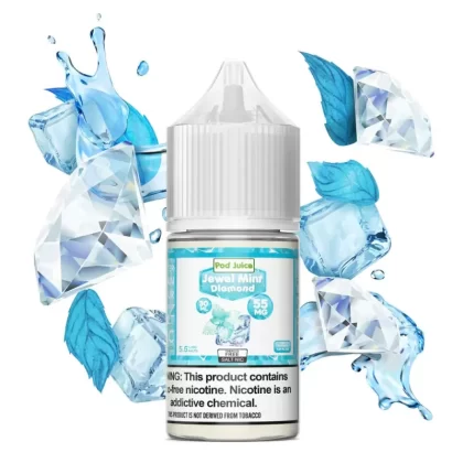 Pod Juice Jewel Mint Diamond Salt 30ml - Vape Product, Vape Product