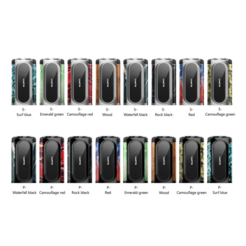 VOOPOO VMATE 200W TC Box Mod by dual 18650 batteries - P-Camouflage green