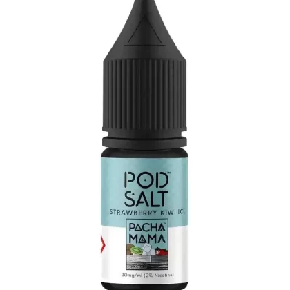 Pod Salt Fusion Pacha Mama Strawberry Kiwi Ice Nic Salt - 20mg