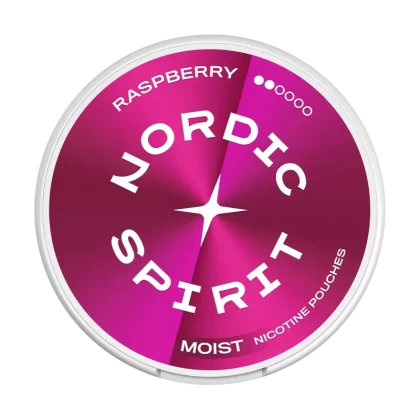 Raspberry Nordic Spirit Nicotine Pouches - Vapeshop Co