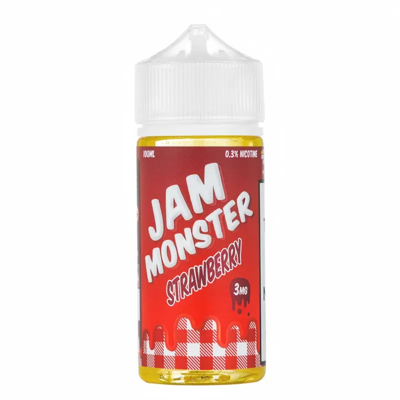 Jam Monster Strawberry Jam E-Liquid 100mL – Buttered Toast