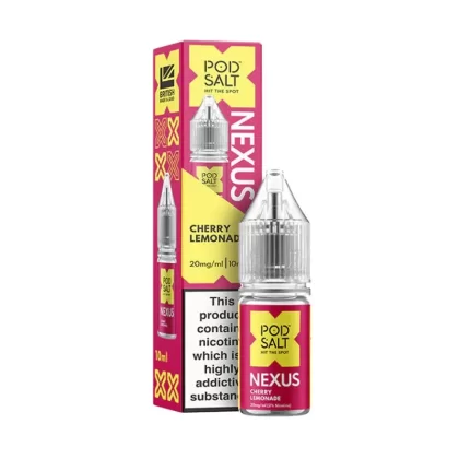 Pod Salt Nexus Cherry Lemonade Nic Salt Vape Juice - 10mg
