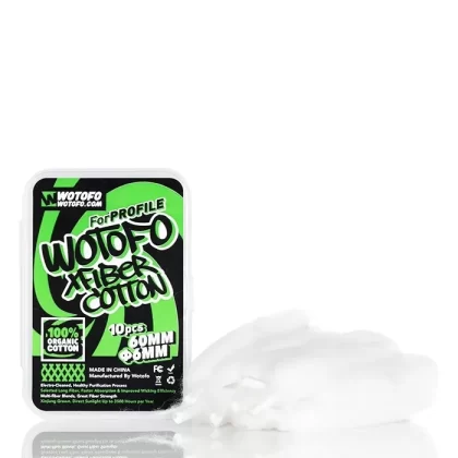 Wotofo XFIBER Cotton - Ecigpremium