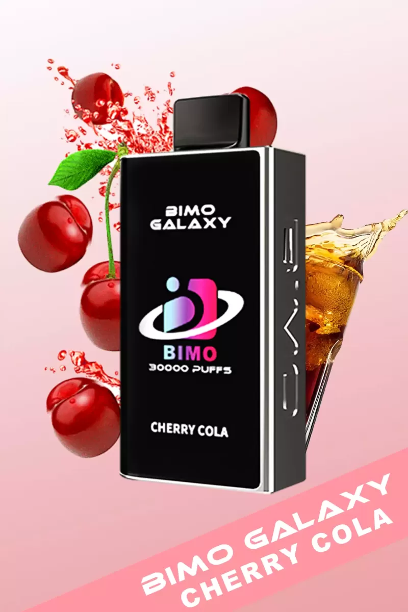BIMO Galaxy 30000 Puffs – Cherry Cola - Ozvapeone (D28407)