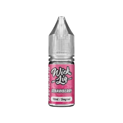 Wick Liq Bar Salt Strawberry Nic Salt E-Liquid - Nicotine Strength#20mg>10mg>5mg (54937A)