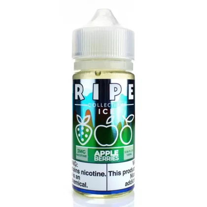Apple Berries On ICE by Vape 100 Ripe Collection 100mL - 6MG