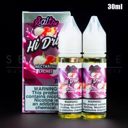Hi Drip – Nectarine Lychee Nic Salt 30ml