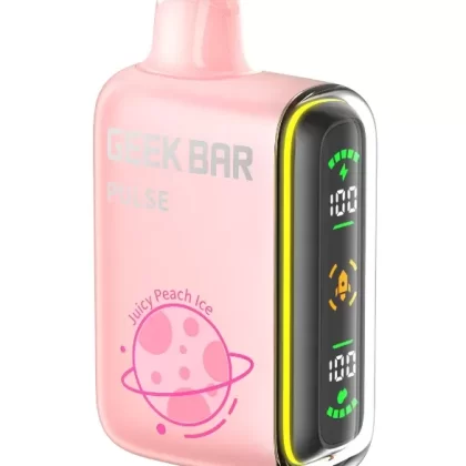 Geek Bar Pulse Disposables [15000 puffs] – Juicy Peach Ice - Vape Store