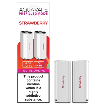Strawberry Aquavape 2in1 Pods - 20mg - Vape Product