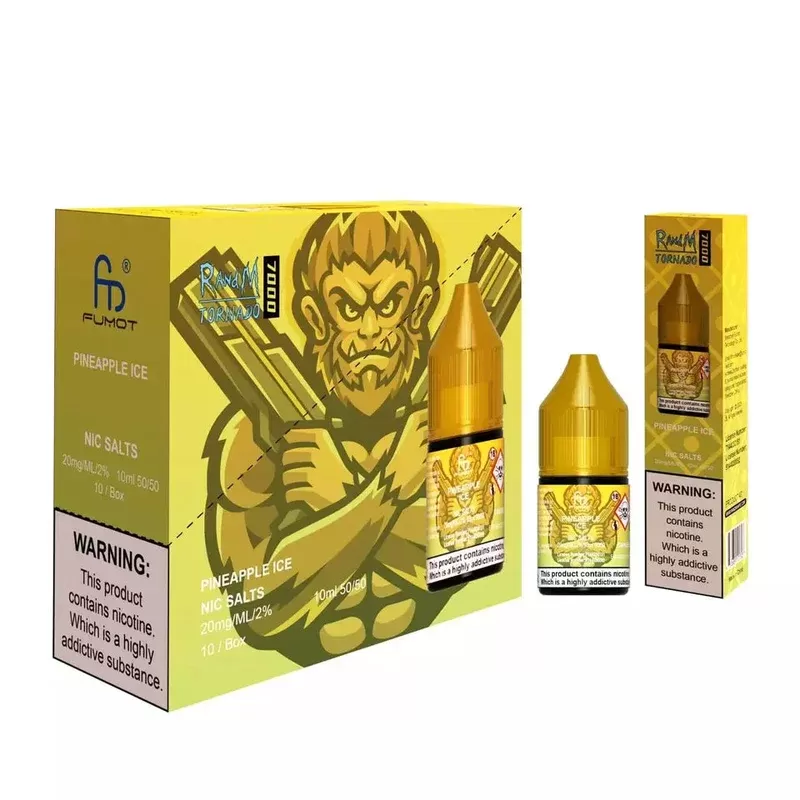 Pineapple Ice R&M Nic Salt E Liquid 10ml – 10mg/20mg