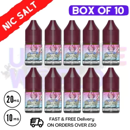 Strawberry Banana RandM Tornado 7000 Nic Salt BOX OF 10