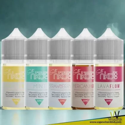 Naked Salt Nicotine 20MG 35MG & 50MG Juice - Vapewizarddxb