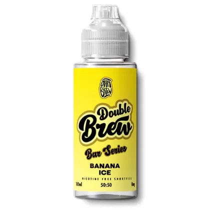 Banana Ice Shortfill by Double Brew - 0 mg/ml (0DCFC1)