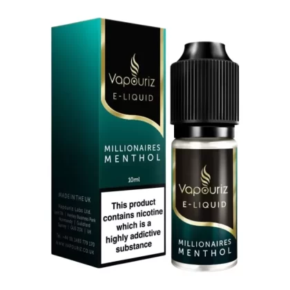 Millionaires Menthol E-Liquid by Vapouriz (10ml) - 18mg