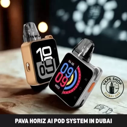 Pava Horiz AI Pod System in Dubai - Brown, Golden (455F8F)