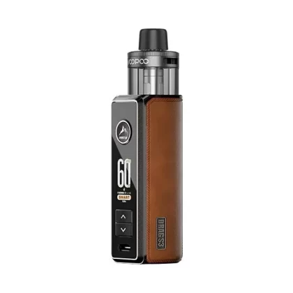 VOOPOO DRAG S3 KIT - Color#BLUE>BROWN>GREEN>METAL GRAY>PINK>SPRAY BLACK>WHITE