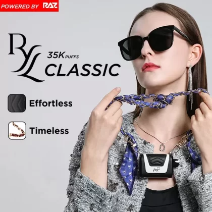 RYL Classic 35K Powered By RAZ Disposable Device - 35000 Puff - Peach Passionfruit