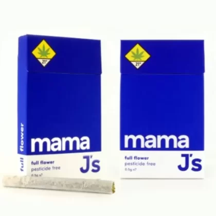Mama J’s 7pk (3.5g Total) Dulce De Uva Infused Joints Mama J’s 7pk