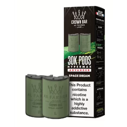 Al Fakher 30k Hypermax Prefilled Pods Space Dream - Strength#20mg
