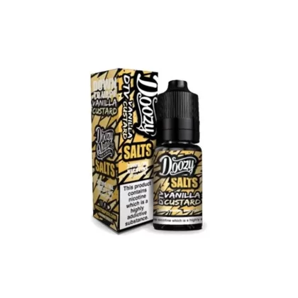 VANILLA CUSTARD NICOTINE SALT E-LIQUID BY DOOZY SALTS