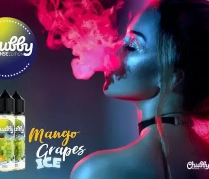 CHUBBY MTL MANGO GRAPE ICE ELIQUID - Vape Product, Vape Product; Vape Product