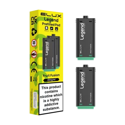 Fruit Fusion Elux Legend 1500 Pods - 20mg - Vape Product