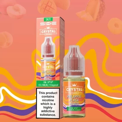 Pineapple Peach Mango SKE Crystal Nic Salt E Liquid 10ml – 10mg/20mg