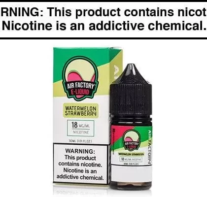 WATERMELON STRAWBERRY BY AIR FACTORY SALT 30ML - Vapejuice