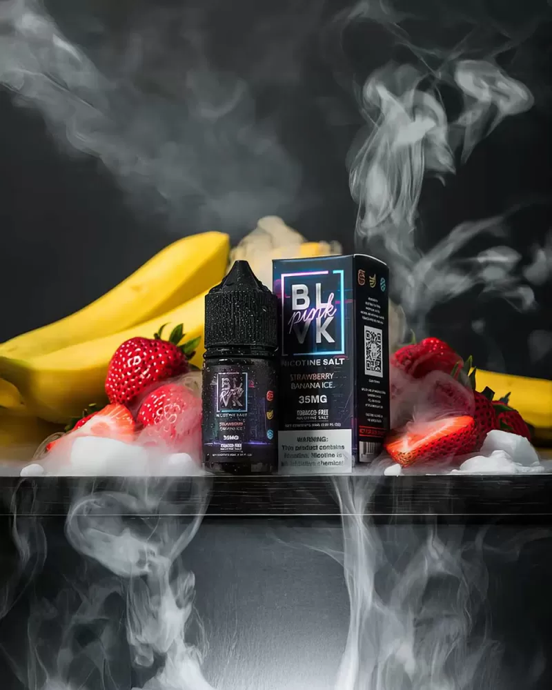 BLVK Pink series - Nic Salt - Iced Berry Kiwi / 35mg - Image 2