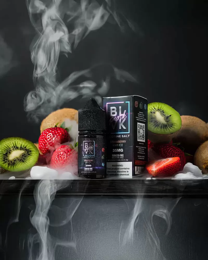 BLVK Pink series - Nic Salt - Iced Berry Kiwi / 35mg - Image 3