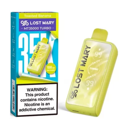 Toasted Banana by Lost Mary MT35000 Turbo
