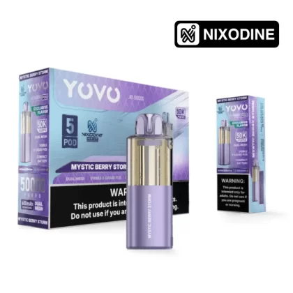 YOVO JB50k Nixodine POD ONLY Mystic Berry Storm
