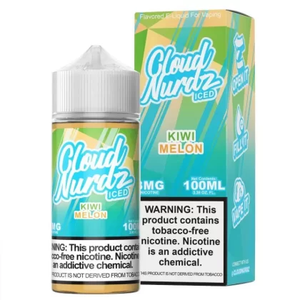 Kiwi Melon Iced by Cloud Nurdz TFN 100mL - 12MG