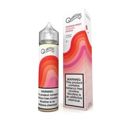 Sale $5.50 – Passion Fruit Orange Guava by Qurious Synthetic 60ml