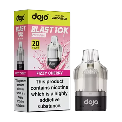 Fizzy Cherry Dojo Blast 10K Refill Pack - 20mg - Vape Product
