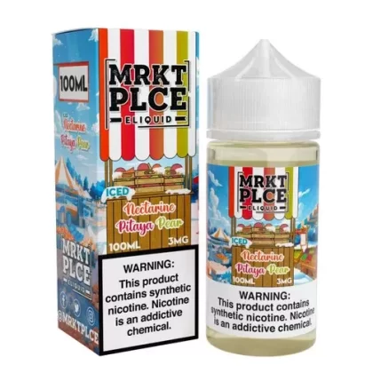 MRKTPLCE Iced Nectarine Pitaya Pear 100ml E-Juice - Eliquidsupply