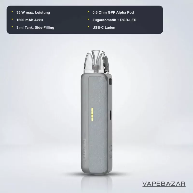 Uwell Caliburn G5 Lite SE E-Zigaretten – Set Gray Leather - Image 2