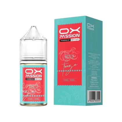 Ox Passion Freeze – Guava Peach 30ml (35/55mg) - Vapebar Pk
