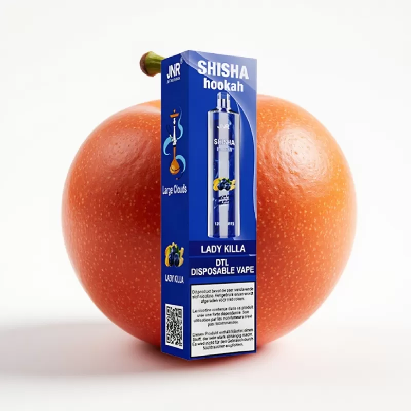 JNR Shisha Hookah 12000 Puffs Lady Killa 24ml 750mAh Tipo-C - Fumotvapemexico - Image 2