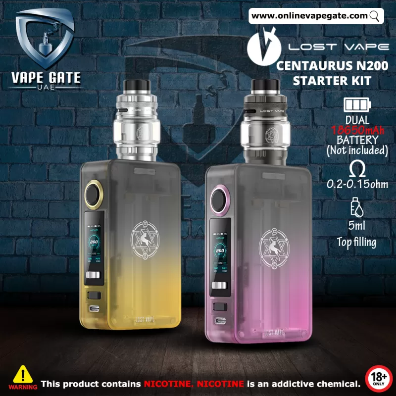 Lost Vape Centaurus N200 Starter Kit - Desert Dusk, Night Sakura