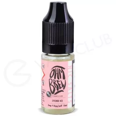 Lychee Ice E-Liquid by Ohm Brew 50/50 Nic Salts