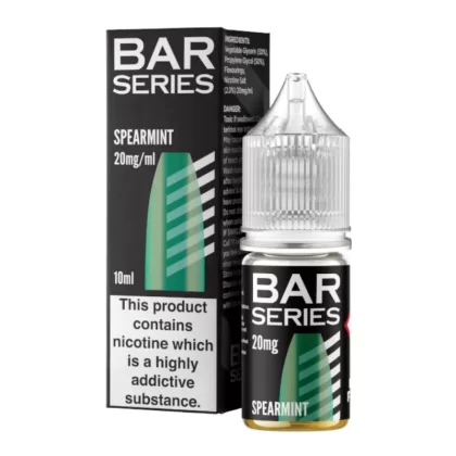 Spearmint Nic Salt E-Liquid by Bar Series (10ml) - 10mg