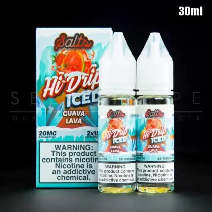 Hi Drip – Guava Lava Iced Nic Salt 30ml