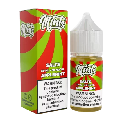 Mints Vape Co SALT - Applemint - 30ML E-Liquid - 50MG