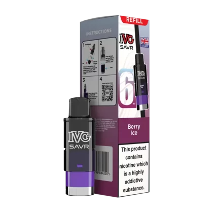 Berry Ice IVG SAVR Refill Pack - Ecigwizard