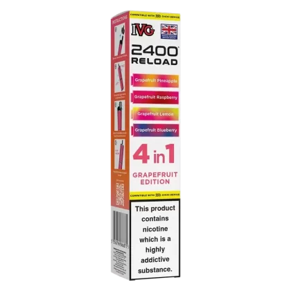 IVG 2400 Reload 4in1 Grapefruit Edition Prefilled Pods