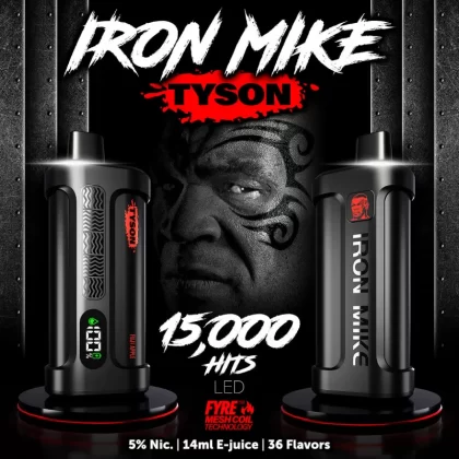 Tyson 2.0 Iron Mike 15K Disposable Device - 15,000 Puffs - Watermelon