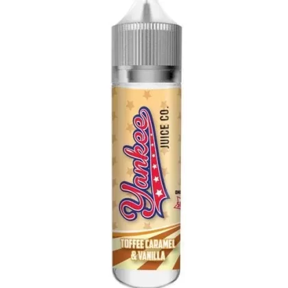 Toffee Caramel & Vanilla E-Liquid by Yankee Juice Co