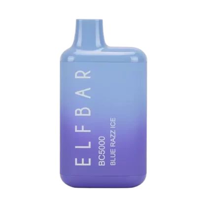 ELF BAR BLUE RAZZ ICE BC5000 DISPOSABLE POD - Vapebar Pk
